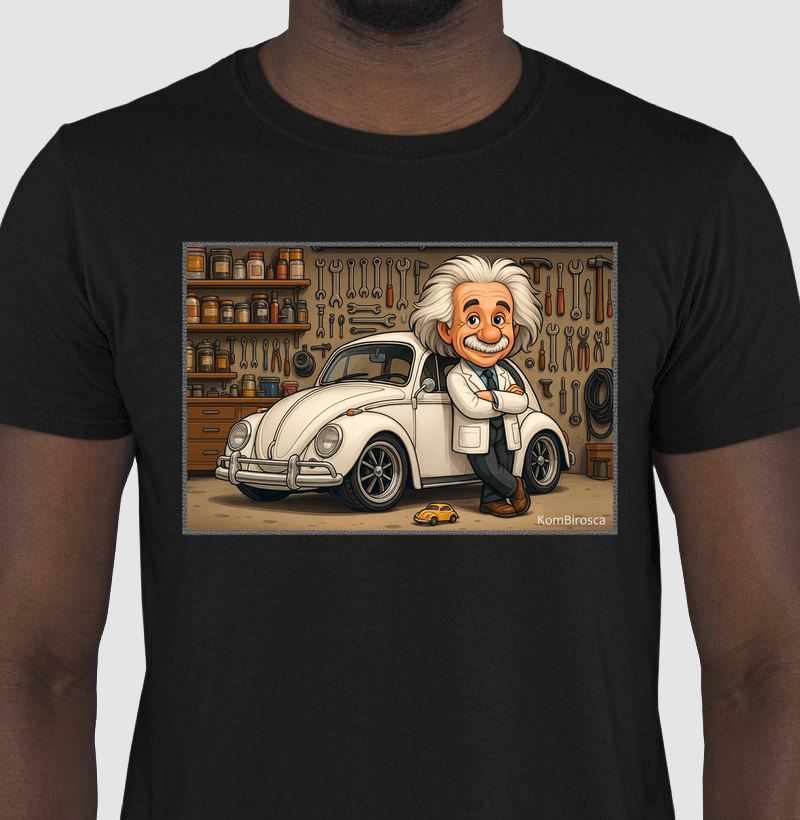Camiseta - Fusca Einstein