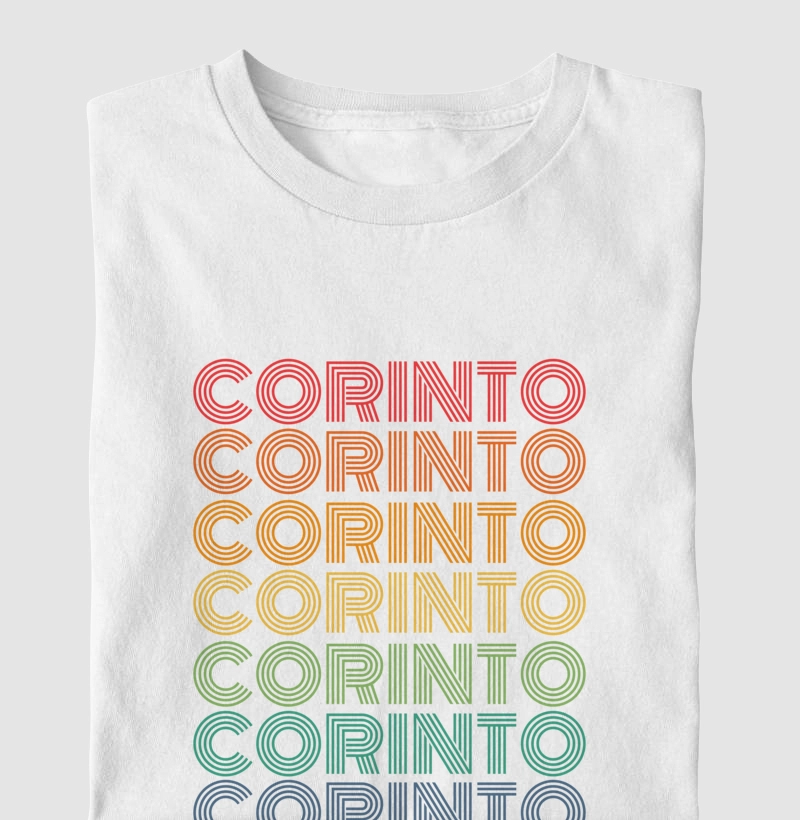 Corinto Letreiro Retrô