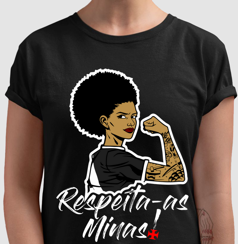 RESPEITA AS MINAS - PRETO