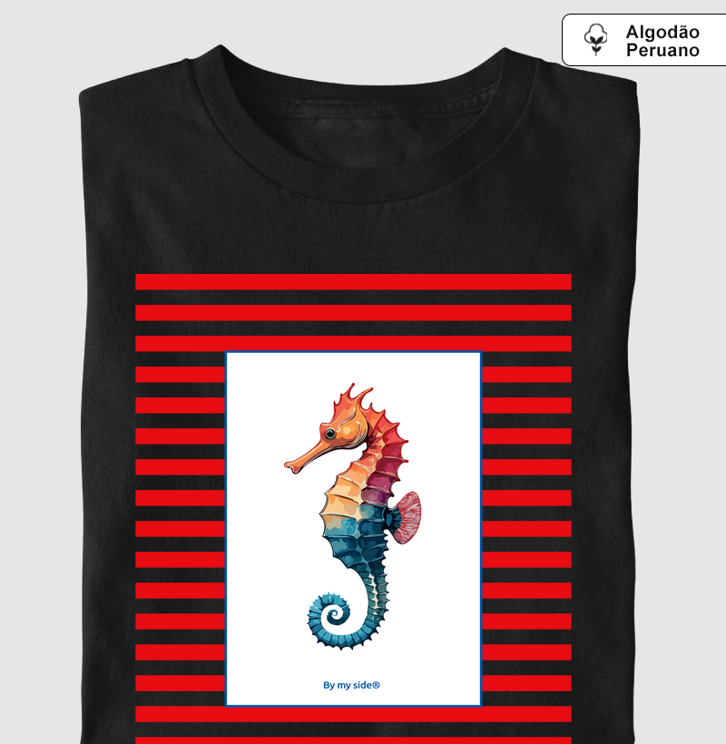 Cavalo Marinho 01 - Algodão Peruano