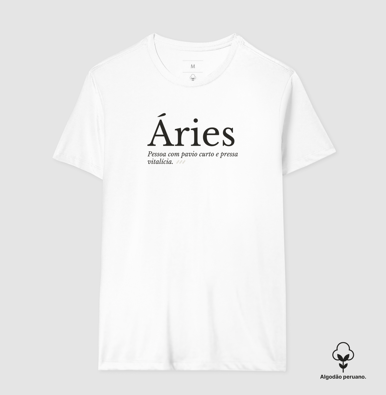 Camiseta signo Áries