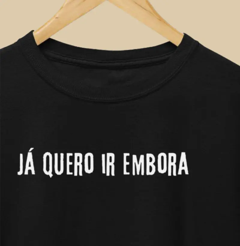 Já quero ir embora