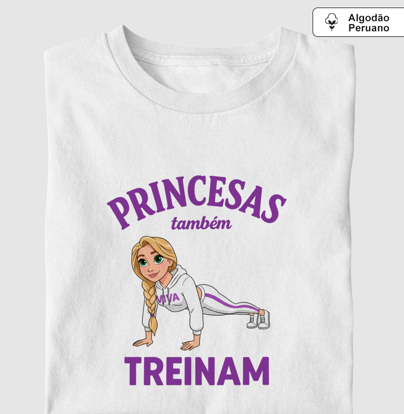 Princesas também treinam - Disney