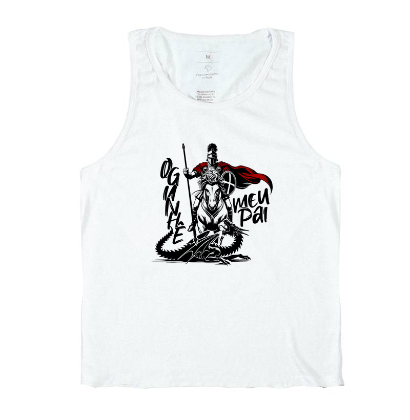 Camiseta Umbanda Ogum Ogunhê Meu Pai - Regata