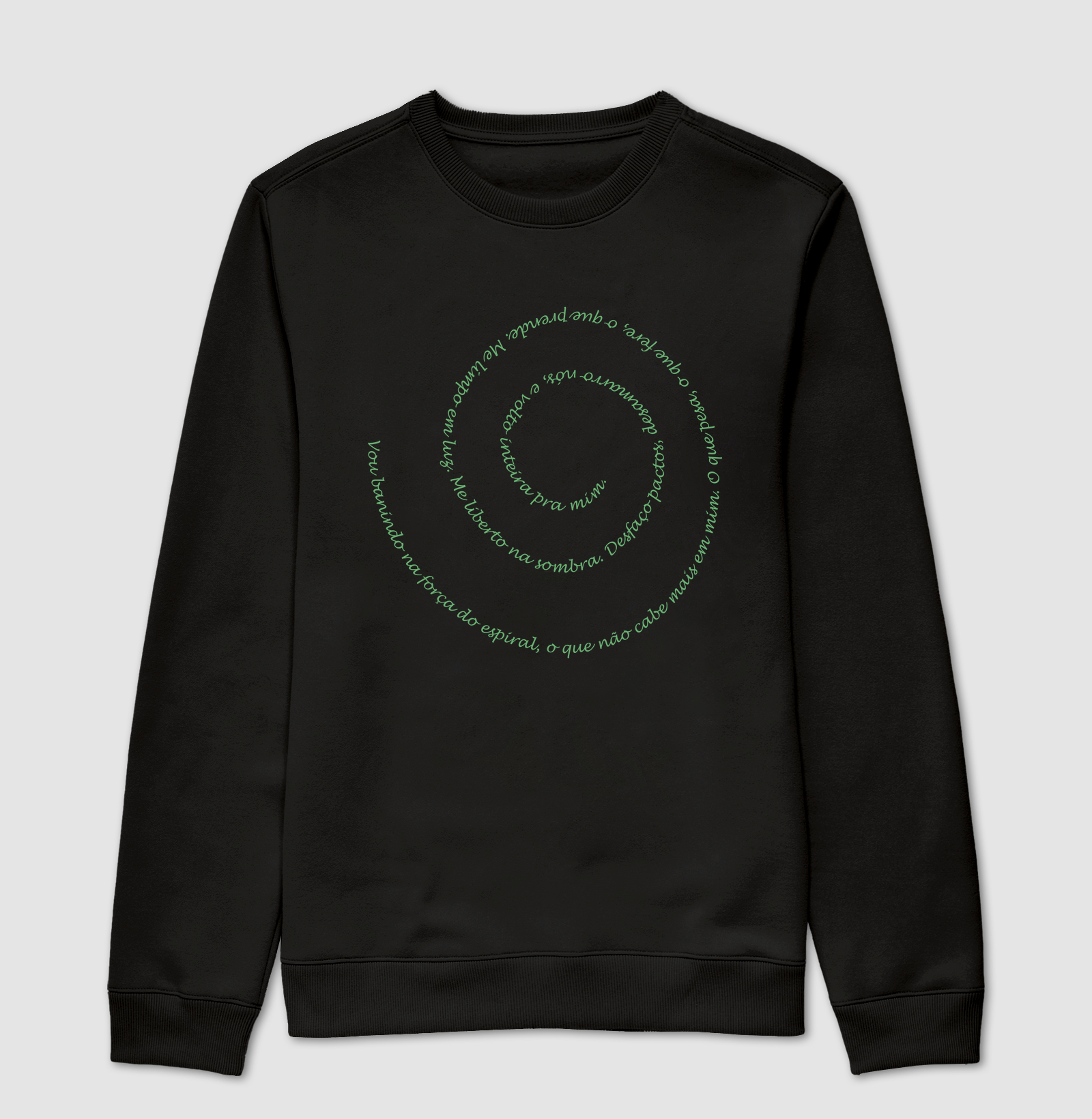 Moletom Vou banindo na força do espiral