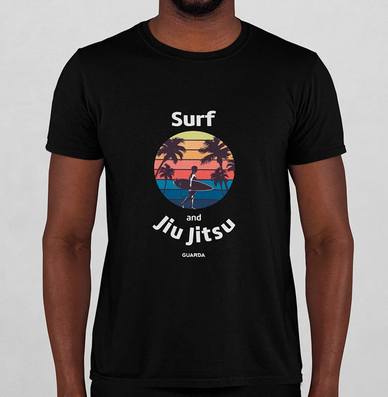 Camiseta Surf and Jiu