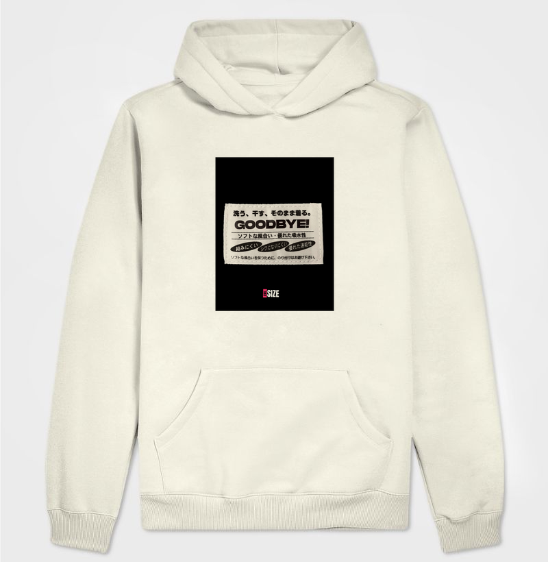 Hoodie Moletom OWLSIZE Goodbye