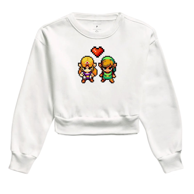 Link e Zelda Pixel Art