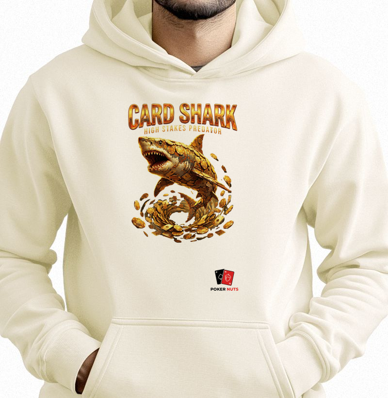 Moletom Capuz Card Shark High Stakes Predator