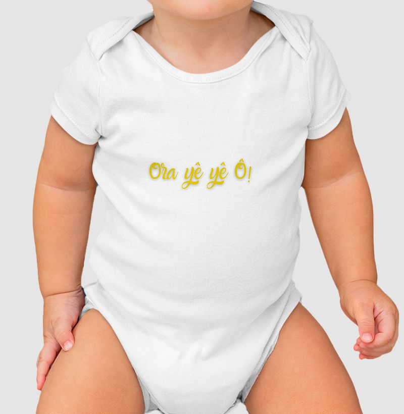 Oxum - Saudação - Body Branco