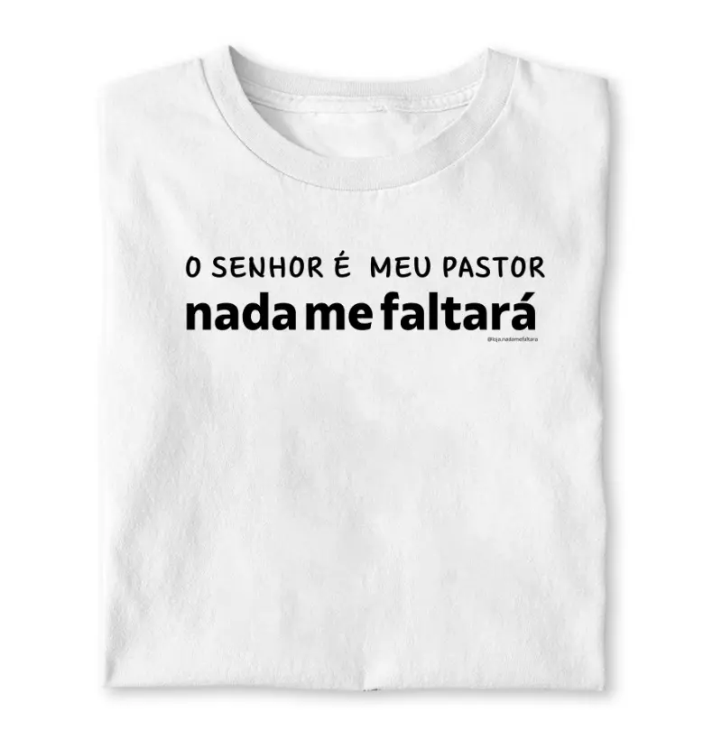 Camiseta Oversized Salmo 23:1