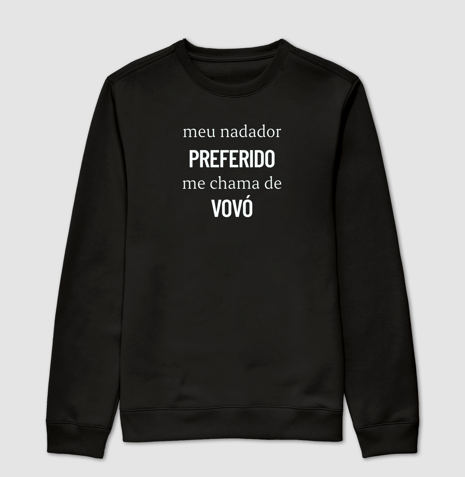 Meu nadador preferido me chama de Vovó