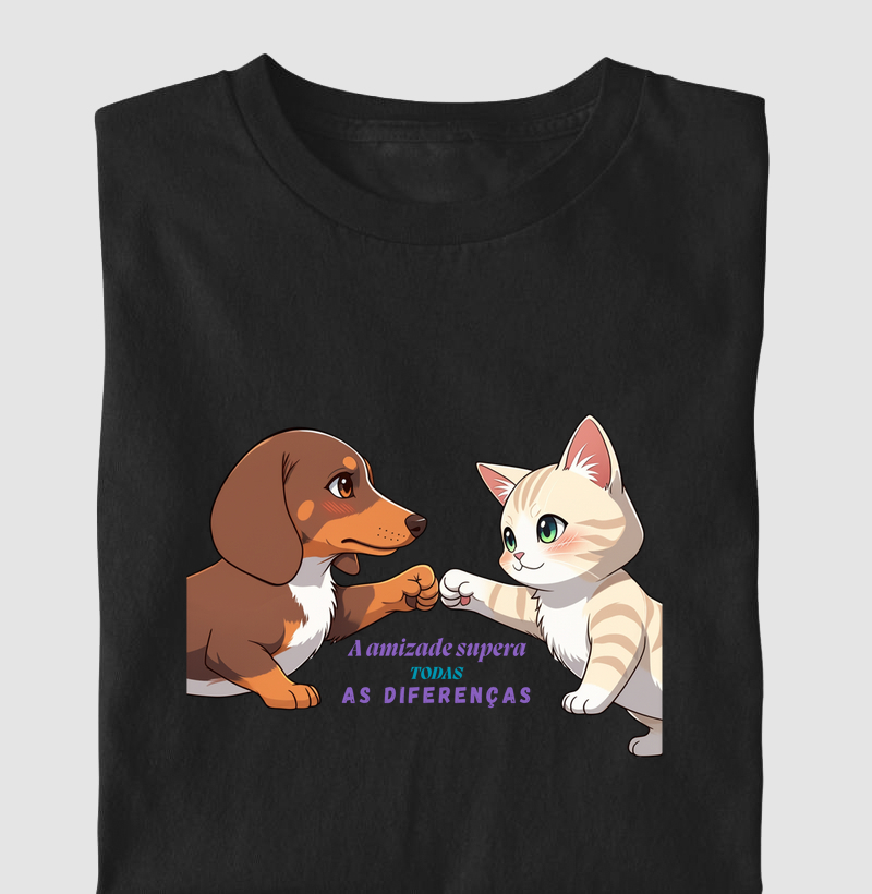 A amizade supera qualquer diferença | Tee Kids