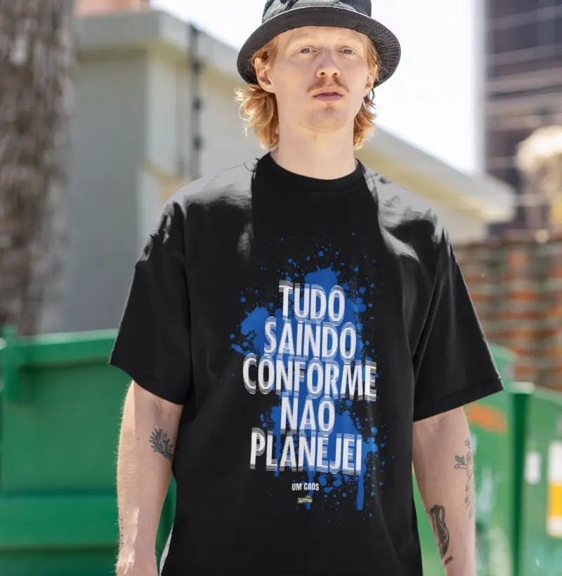 Tudo saindo conforme não planejei