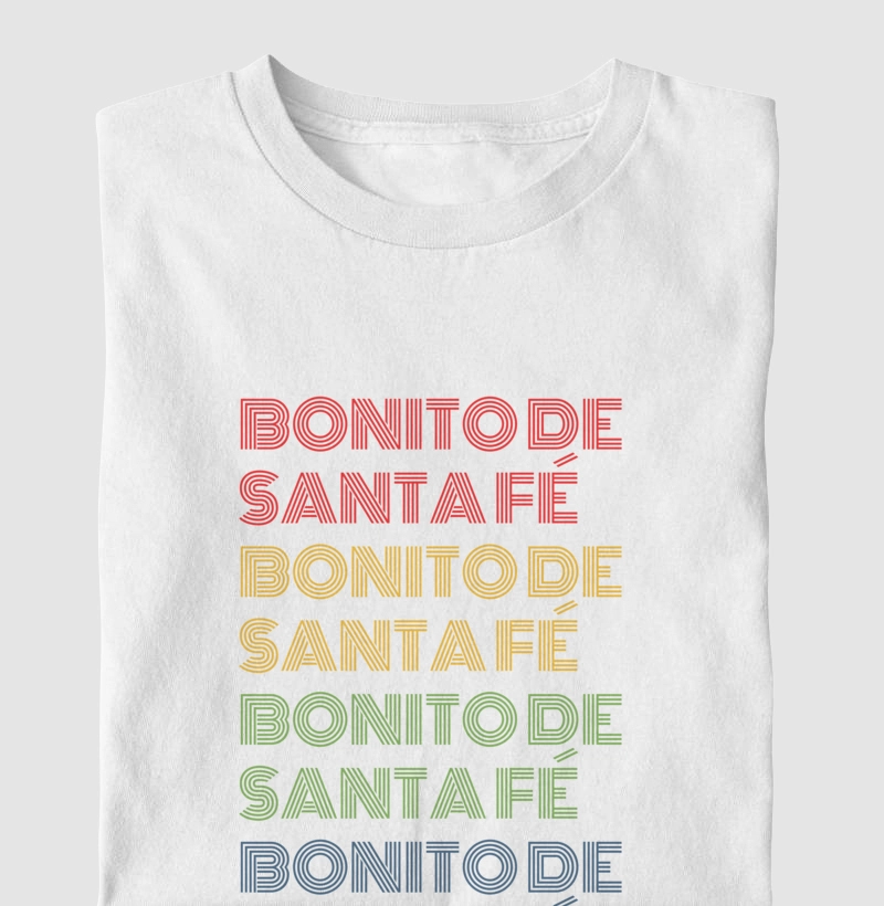 Bonito de Santa Fé Letreiro Retrô