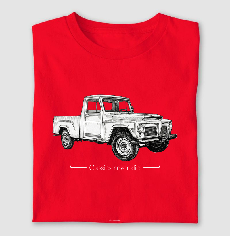 Camiseta Ford F-75 Willys - A Guerreira 4x4 – Cores