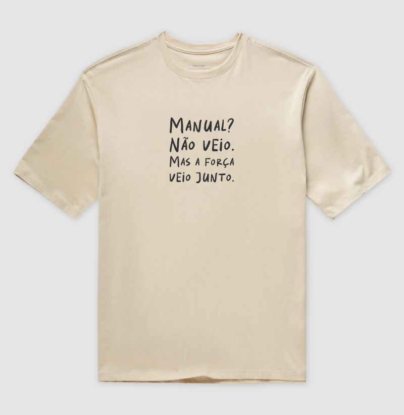 Manual não veio