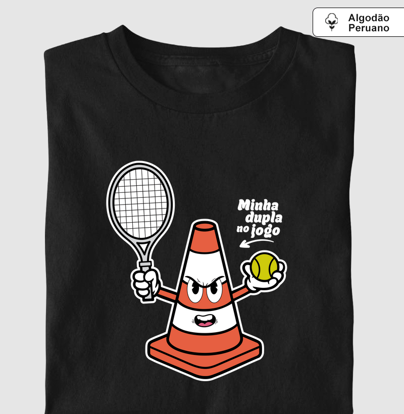 Minha Dupla é um Cone - Tennis - Premium