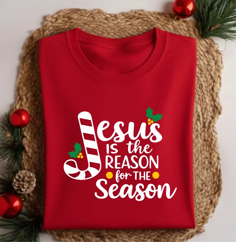 Camiseta Jesus is the reason (Natal)