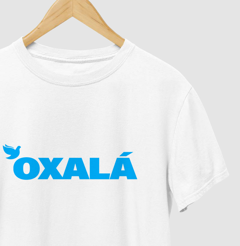 Camiseta Oxalá Com Pombo