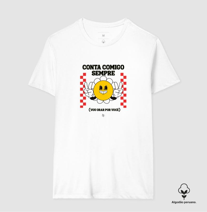 Conta sempre comigo, vou orar por você