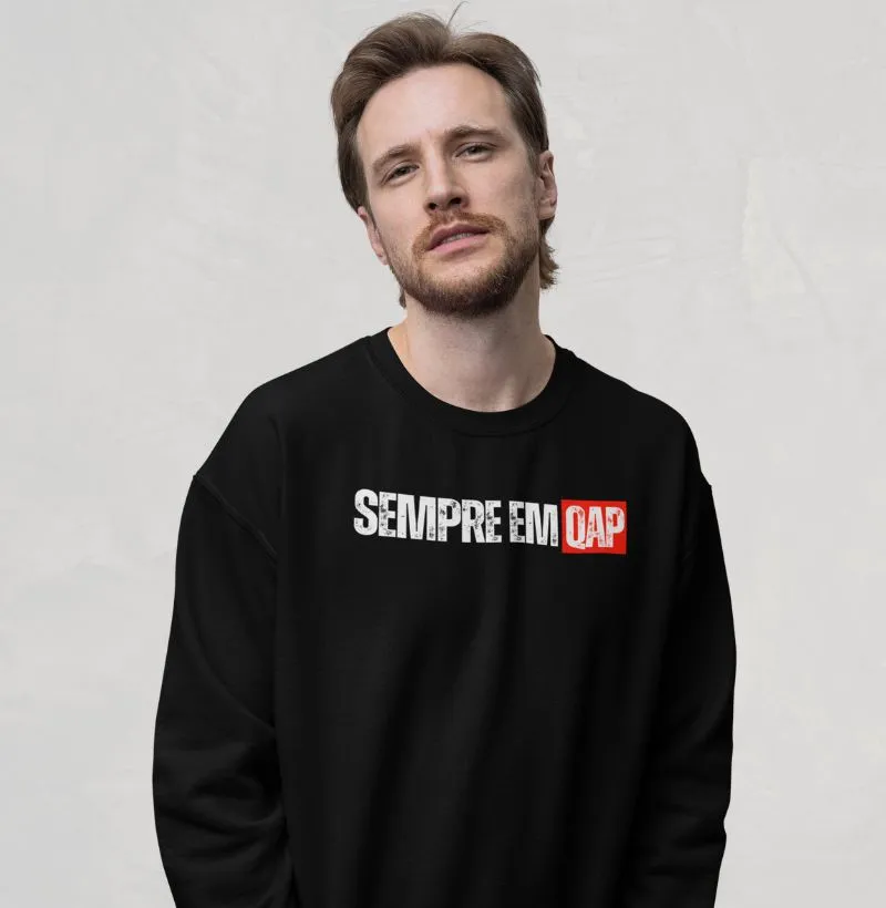 Suéter Moletom - SEMPRE EM QAP