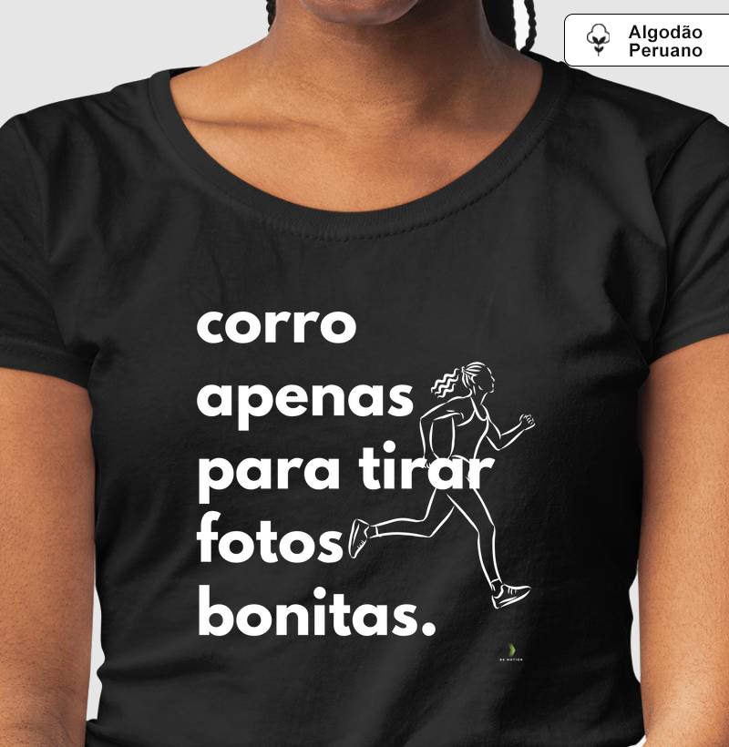 Corro para tirar fotos bonitas