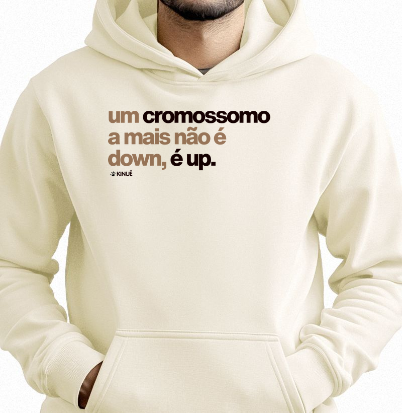 Um cromossomo a mais não é down, é UP - Síndrome de Down