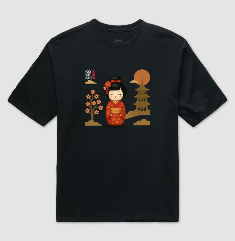 Kokeshi - Gueixa Sakura
