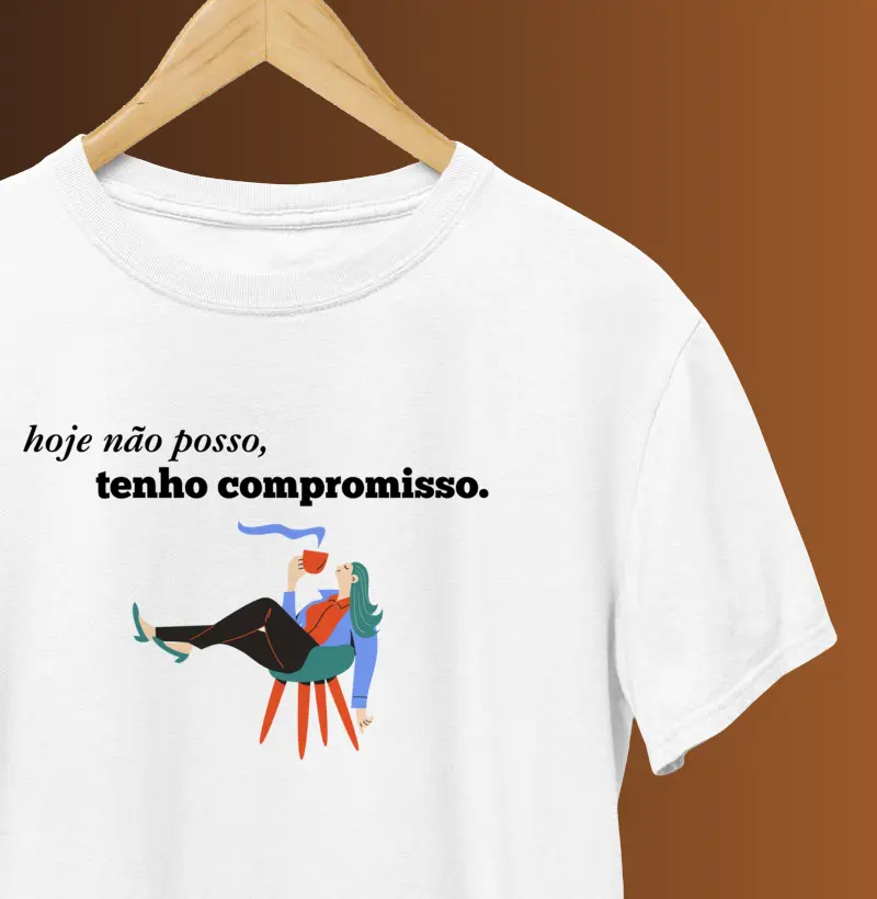 Hoje não posso, tenho compromisso (versão fem)