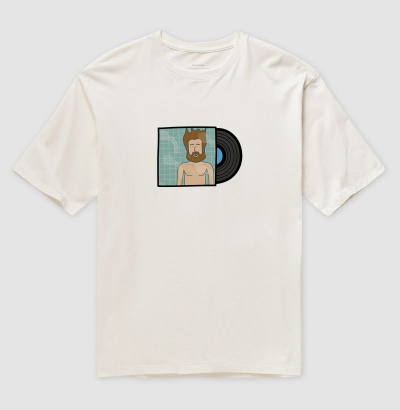 Camiseta Oversized Inspiração Marcos Valle - Previsão do Tempo
