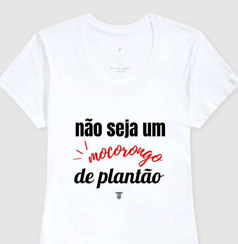 T-Shirt MOCORONGO (branca) Feminina