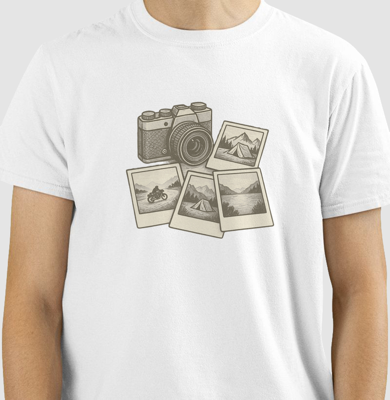 Camiseta Colecione Memórias