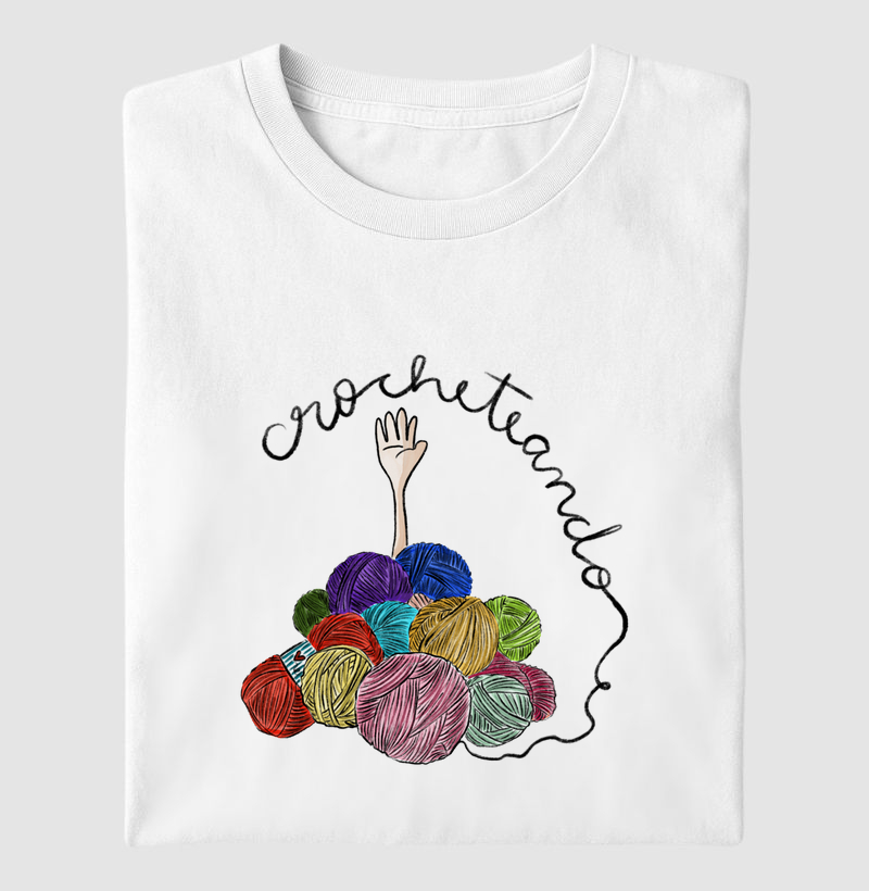 T shirt crocheteando