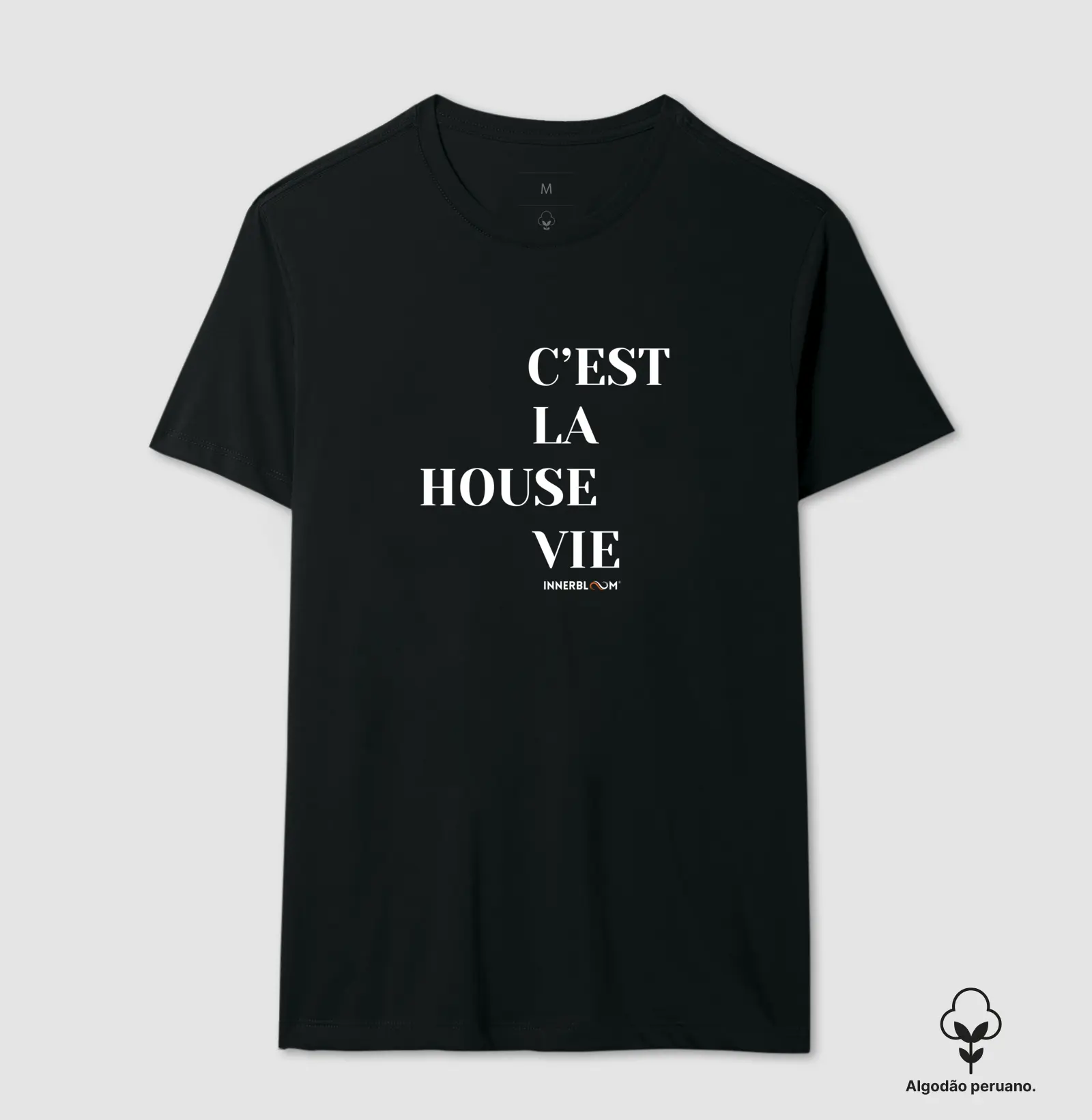 C'est la House Vie (algodão peruano)