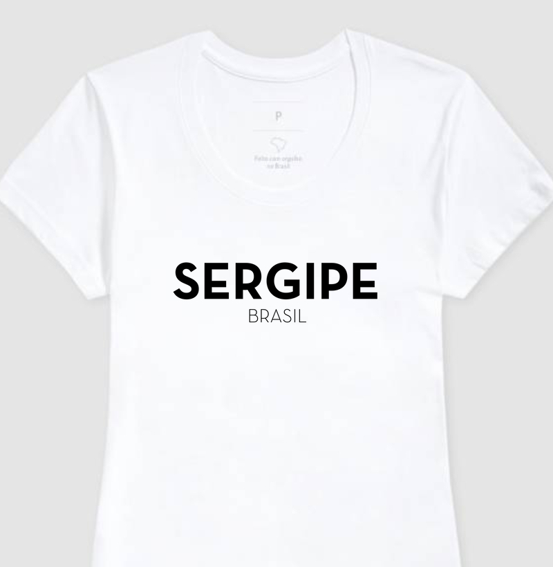 Camiseta Sergipe Estado Brasil