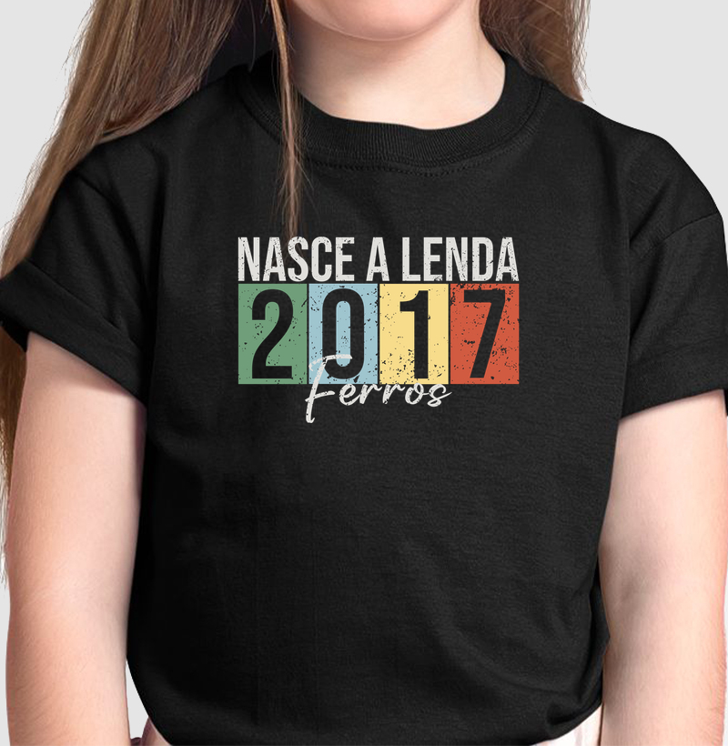 Nasce a Lenda 2017 Ferros | Para personalizar 👉ANTES DA COMPRA👈 chame no WhatsApp