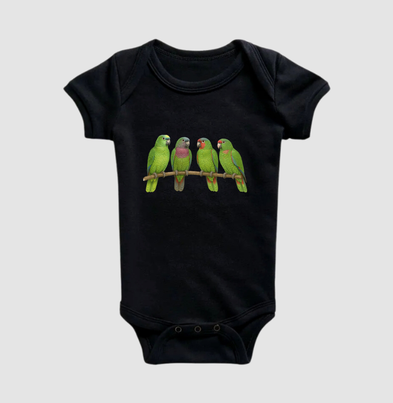 Baby Body - Minimalista Papagaios