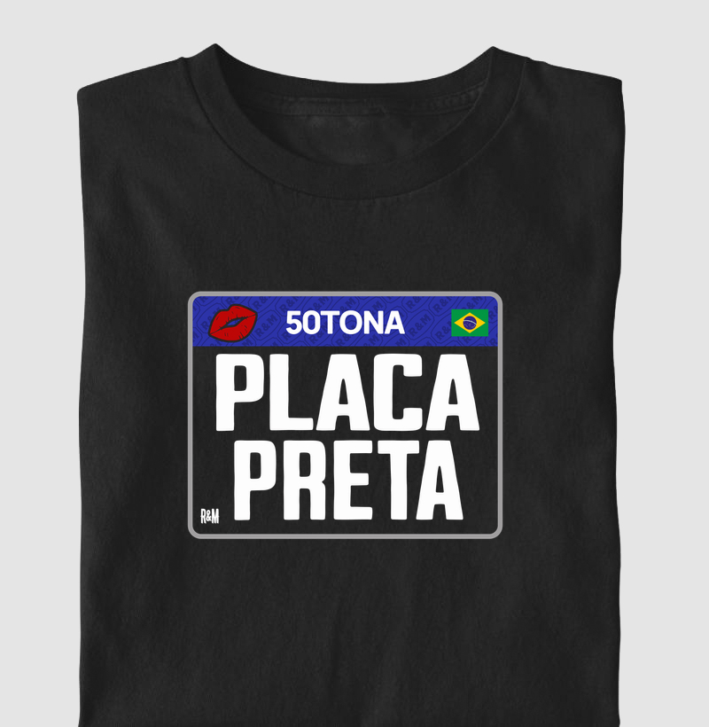50 tona Placa Preta