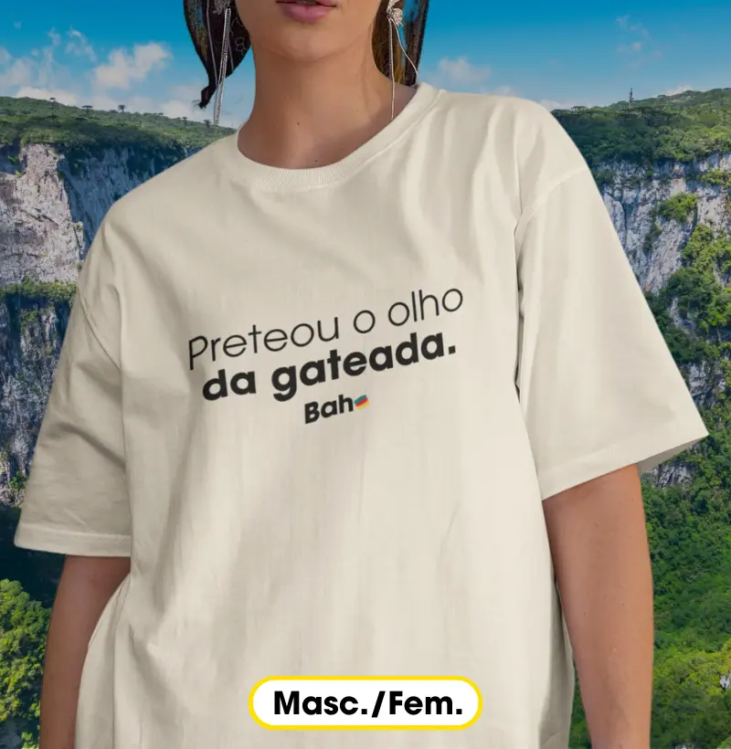 Preteou o olho da gateada
