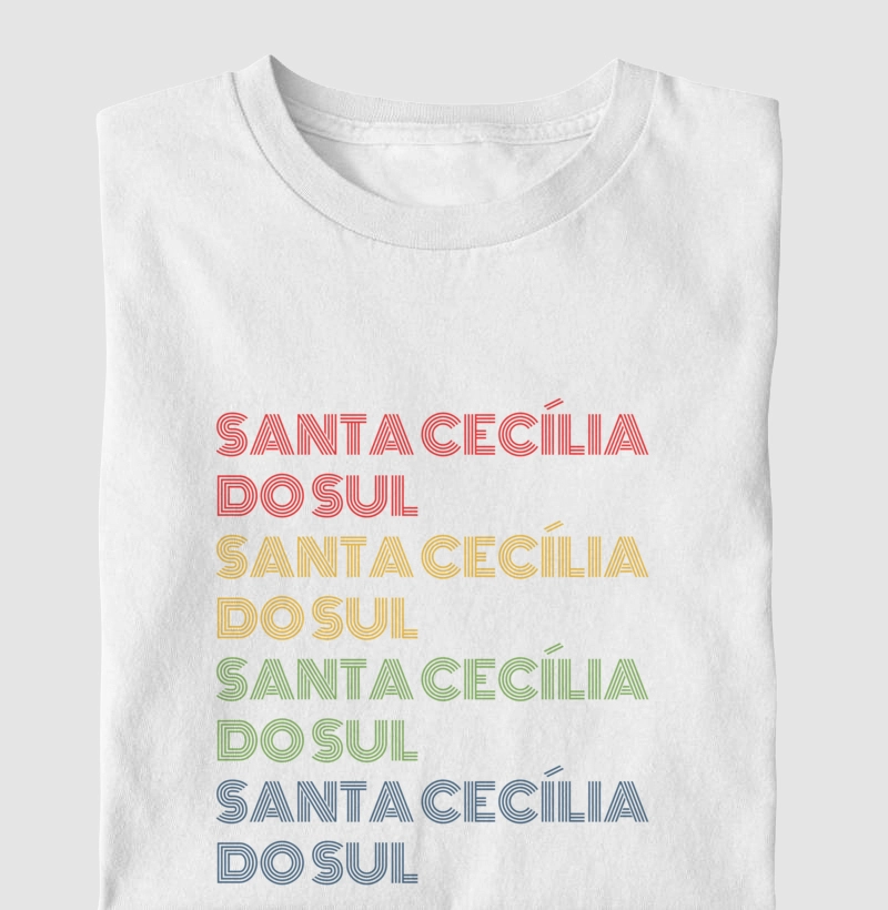 Santa Cecília do Sul Letreiro Retrô