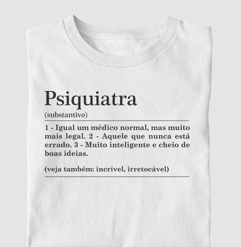 Definição de Psiquiatra