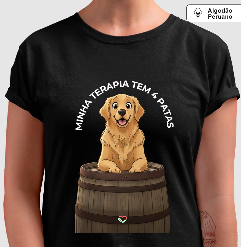 Golden - Terapia de 4 patas - Malha Peruana 