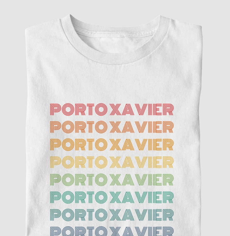 Porto Xavier Letreiro Retrô