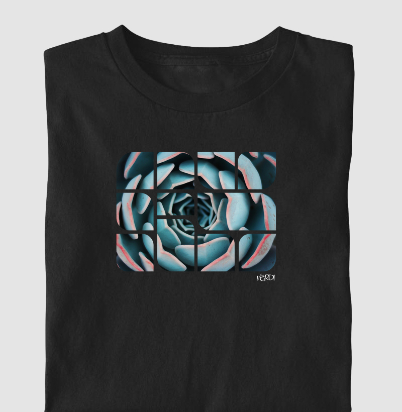 Camiseta Mosaico suculenta