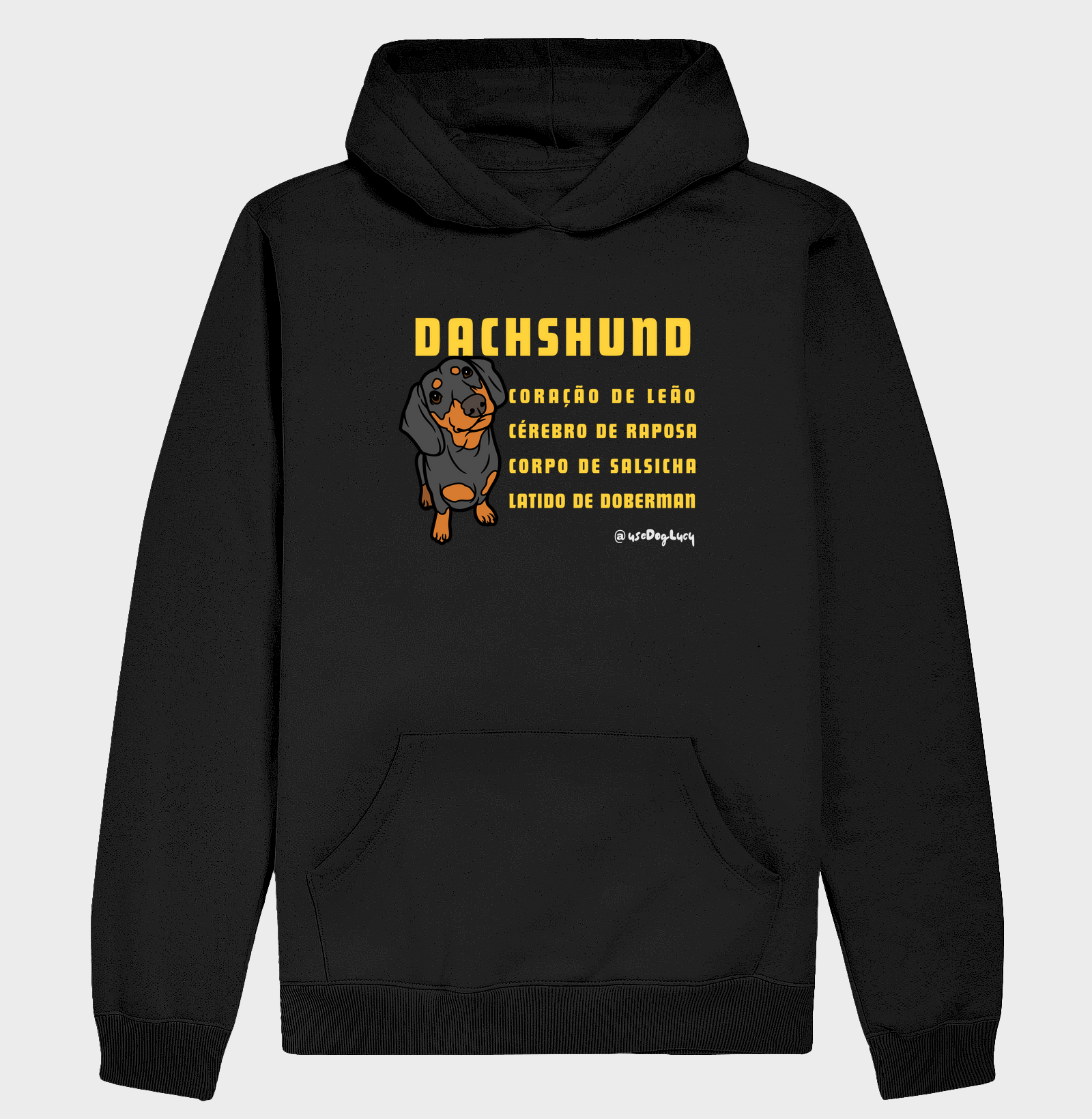 Dachshund Coração de Leão