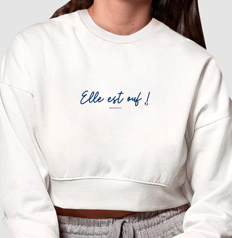 Elle est ouf (azul)