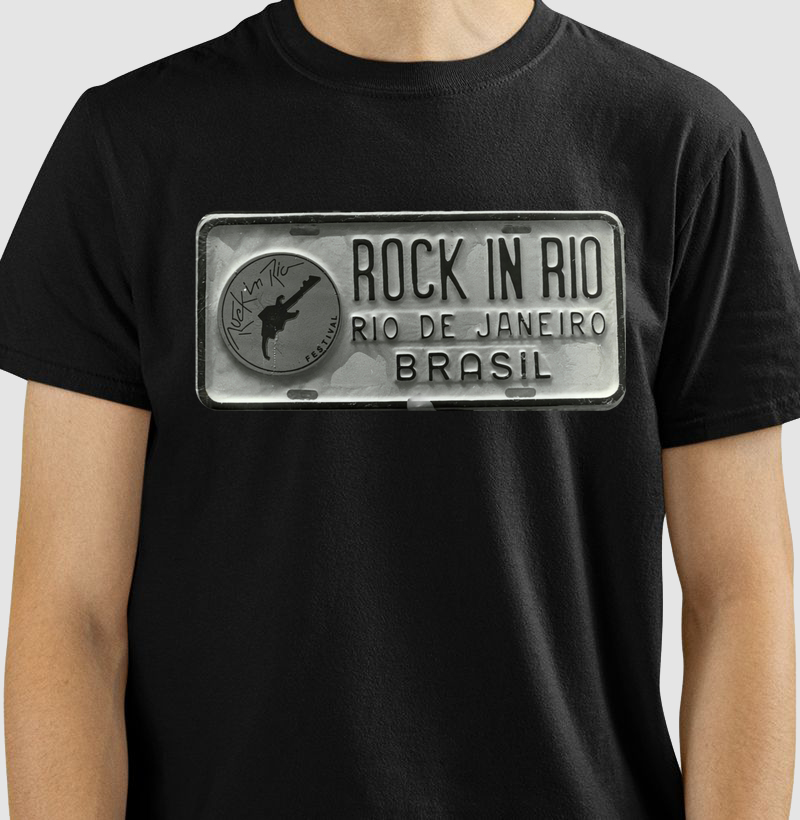 Camiseta Rock In Rio 2