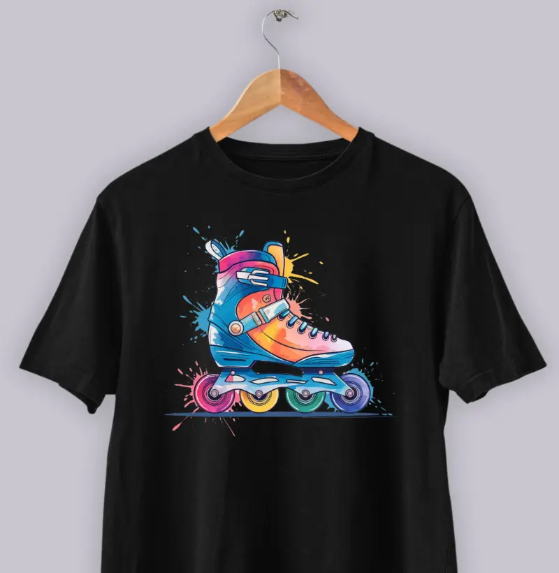 Patins em Aquarela - Inline