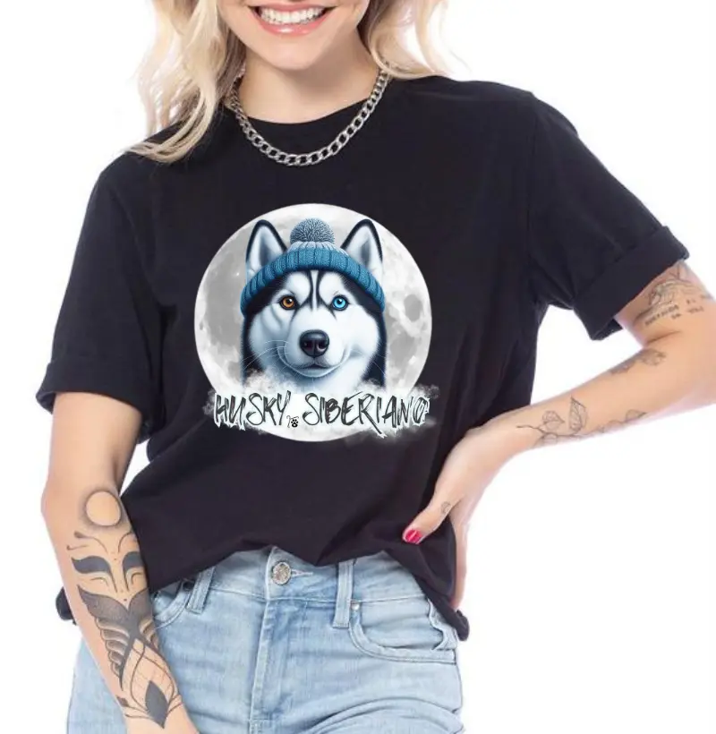 [Camiseta] Husky Siberiano